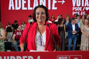 PSOE Campaign Rally - San Sebastian