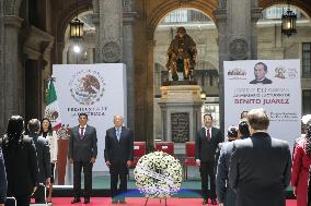 MEXICO-MEXICO CITY-FORMER PRESIDENT-JUAREZ-DEATH ANNIVERSARY