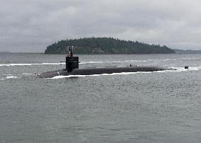 First US Nuclear Sub Docks In South Korea Since 1981