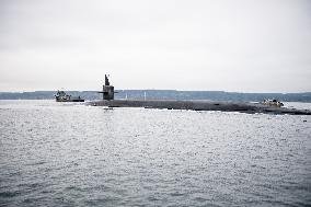 First US Nuclear Sub Docks In South Korea Since 1981
