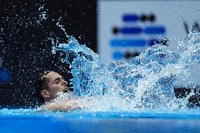 (SP)JAPAN-FUKUOKA-WORLD AQUATICS CHAMPIONSHIPS-ARTISTIC SWIMMING-MEN-FINAL
