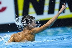 (SP)JAPAN-FUKUOKA-WORLD AQUATICS CHAMPIONSHIPS-ARTISTIC SWIMMING-MEN-FINAL