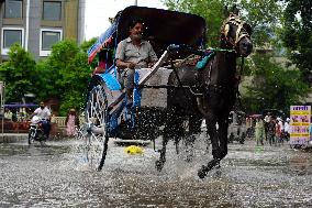 Heavy Monsoon Rain Showers Ajmer - Rajasthan