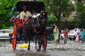Heavy Monsoon Rain Showers Ajmer - Rajasthan