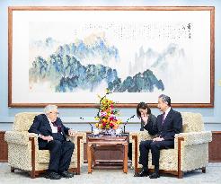 CHINA-BEIJING-WANG YI-U.S.-HENRY KISSINGER-MEETING (CN)