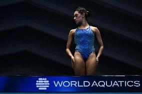 (SP)JAPAN-FUKUOKA-WORLD AQUATICS CHAMPIONSHIPS-DIVING-WOMEN-10M PLATFORM-FINAL