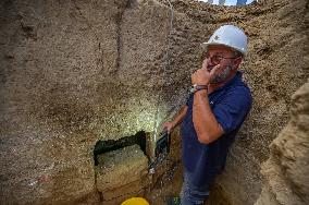 Discovery Of An Intact 2600-Year-Old Etruscan Tomb - Rome