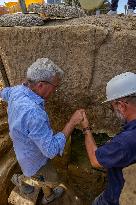 Discovery Of An Intact 2600-Year-Old Etruscan Tomb - Rome