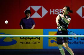 (SP)SOUTH KOREA-YEOSU-BADMINTON-KOREA OPEN-WOMEN'S SINGLES