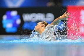 (SP)JAPAN-FUKUOKA-WORLD AQUATICS CHAMPIONSHIPS-ARTISTIC SWIMMING-WOMEN-FINAL