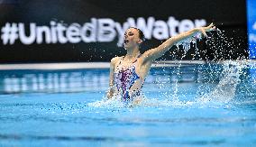 (SP)JAPAN-FUKUOKA-WORLD AQUATICS CHAMPIONSHIPS-ARTISTIC SWIMMING-WOMEN-FINAL