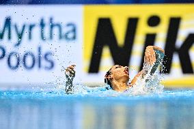 (SP)JAPAN-FUKUOKA-WORLD AQUATICS CHAMPIONSHIPS-ARTISTIC SWIMMING-WOMEN-FINAL