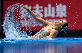 (SP)JAPAN-FUKUOKA-WORLD AQUATICS CHAMPIONSHIPS-ARTISTIC SWIMMING-WOMEN-FINAL