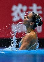 (SP)JAPAN-FUKUOKA-WORLD AQUATICS CHAMPIONSHIPS-ARTISTIC SWIMMING-WOMEN-FINAL