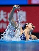 (SP)JAPAN-FUKUOKA-WORLD AQUATICS CHAMPIONSHIPS-ARTISTIC SWIMMING-WOMEN-FINAL