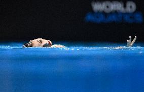 (SP)JAPAN-FUKUOKA-WORLD AQUATICS CHAMPIONSHIPS-ARTISTIC SWIMMING-WOMEN-FINAL