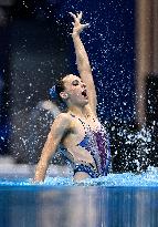 (SP)JAPAN-FUKUOKA-WORLD AQUATICS CHAMPIONSHIPS-ARTISTIC SWIMMING-WOMEN-FINAL