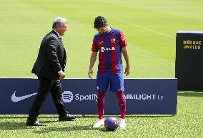 Presentation Of Ilkay Gundogan As A New FC Barcelona Player