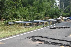 Severe Weather And Extreme Flooding Causes Fatalities In Bucks County, Pennsylvania