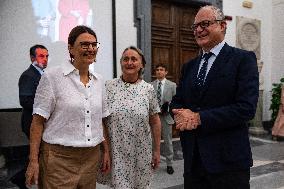 Awarding Of The Project "Upcycling! Recycling!" In Rome