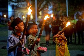 Torch Parade To Welcoming Islamic New Year