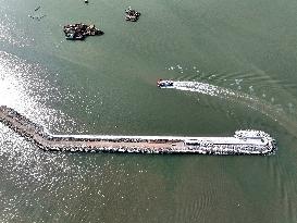 Liandao National Central Fishing Port Construction in Lianyungang, China