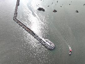 Liandao National Central Fishing Port Construction in Lianyungang, China