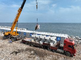 Liandao National Central Fishing Port Construction in Lianyungang, China