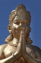 Giant Hanuman Statue In Canada