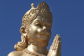 Giant Hanuman Statue In Canada