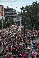Thousands Rally In Central Helsinki