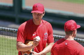 Baseball: Angels player Ohtani