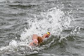 (SP)JAPAN-FUKUOKA-WORLD AQUATICS CHAMPIONSHIPS-OPEN WATER-MIXED 4X1500M