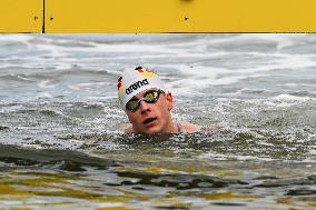 (SP)JAPAN-FUKUOKA-WORLD AQUATICS CHAMPIONSHIPS-OPEN WATER-MIXED 4X1500M