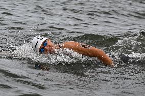 (SP)JAPAN-FUKUOKA-WORLD AQUATICS CHAMPIONSHIPS-OPEN WATER-MIXED 4X1500M