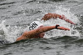 (SP)JAPAN-FUKUOKA-WORLD AQUATICS CHAMPIONSHIPS-OPEN WATER-MIXED 4X1500M