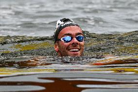 (SP)JAPAN-FUKUOKA-WORLD AQUATICS CHAMPIONSHIPS-OPEN WATER-MIXED 4X1500M