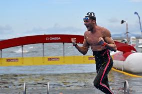 (SP)JAPAN-FUKUOKA-WORLD AQUATICS CHAMPIONSHIPS-OPEN WATER-MIXED 4X1500M