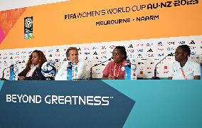(SP)AUSTRALIA-MELBOURNE-2023 FIFA WOMEN'S WORLD CUP-GROUP B-NIGERIA-PRESS CONFERENCE