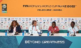 (SP)AUSTRALIA-MELBOURNE-2023 FIFA WOMEN'S WORLD CUP-GROUP B-NIGERIA-PRESS CONFERENCE