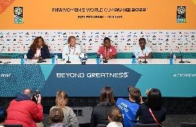 (SP)AUSTRALIA-MELBOURNE-2023 FIFA WOMEN'S WORLD CUP-GROUP B-NIGERIA-PRESS CONFERENCE