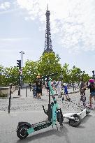 E-scooters in Paris