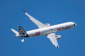 Airbus A321NEO XLR During A Flying Display At Paris Air Show 2023