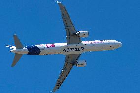 Airbus A321NEO XLR During A Flying Display At Paris Air Show 2023