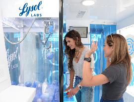Jordana Brewster Strikes Out The Stink With Lysol Laundry Sanitizer - NYC