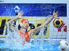 (SP)JAPAN-FUKUOKA-WORLD AQUATICS CHAMPIONSHIPS-WATER POLO-WOMEN-PRELIMINARY-CHN VS AUS