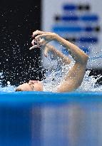 (SP)JAPAN-FUKUOKA-WORLD AQUATICS CHAMPIONSHIPS-ARTISTIC SWIMMING-WOMEN'S DUET FREE