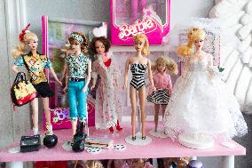 Barbie Collector Natasha Philpott Poses With Her Collection - Bradford