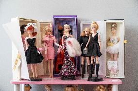 Barbie Collector Natasha Philpott Poses With Her Collection - Bradford