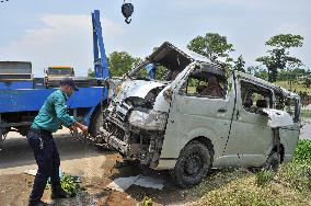 6 People Died In A Road Accident - Bangladesh